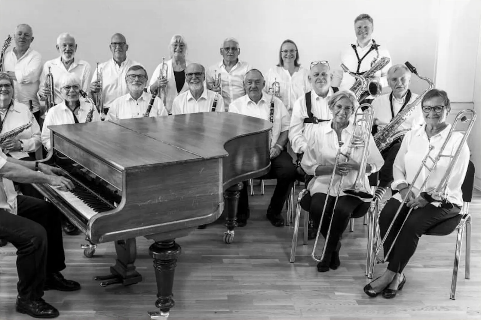 Pressefoto af Aarhus Swingband
