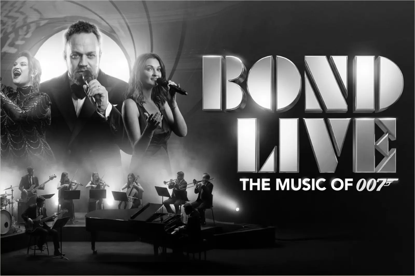 Pressefoto af Bond in Concert