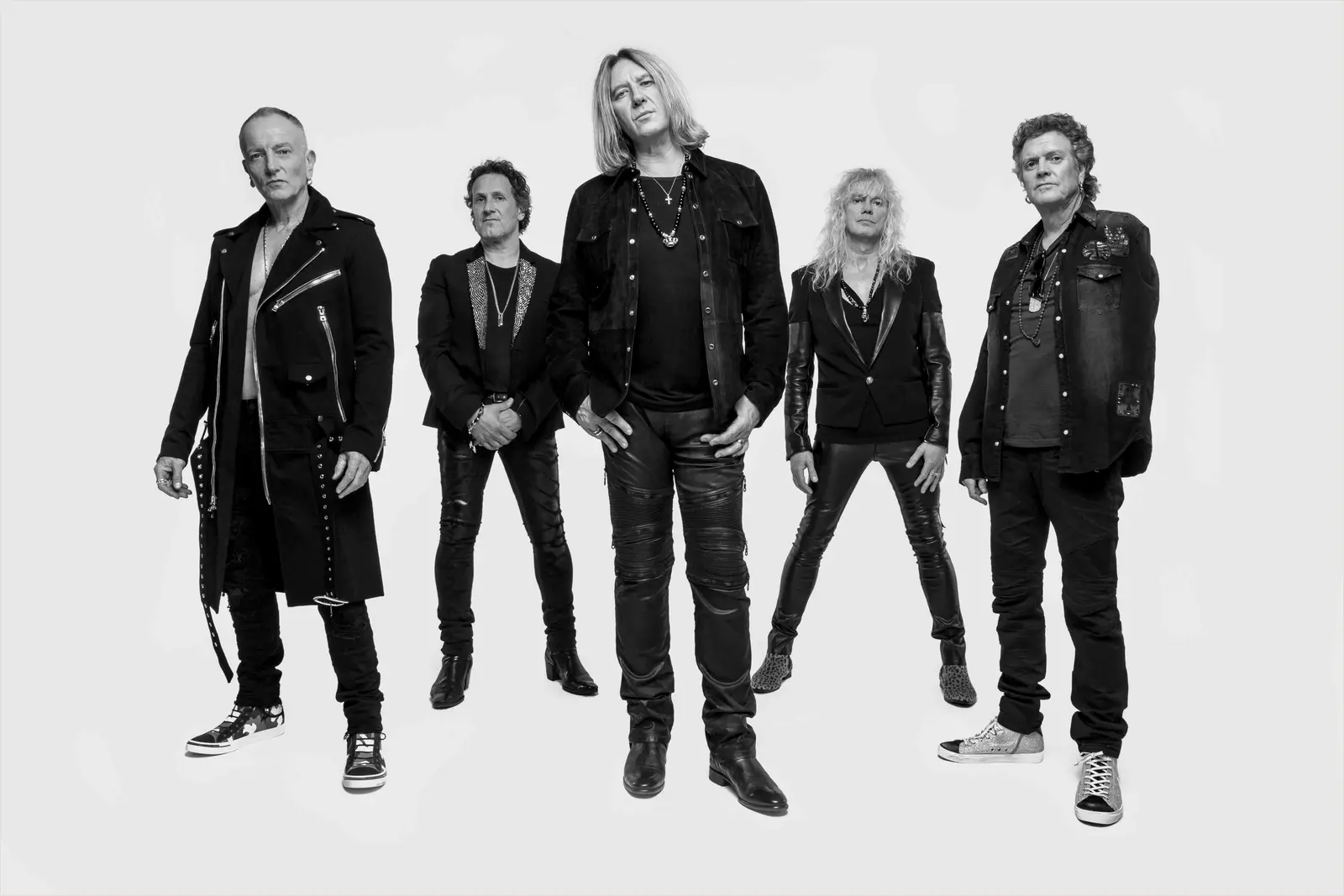 Pressefoto af Def Leppard
