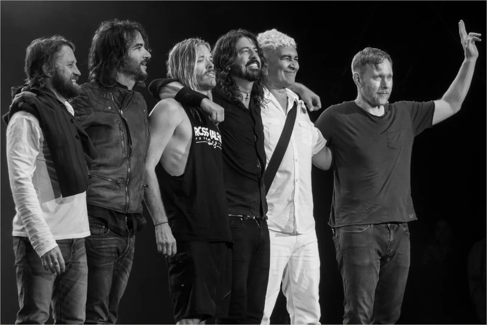 Pressefoto af Foo Fighters