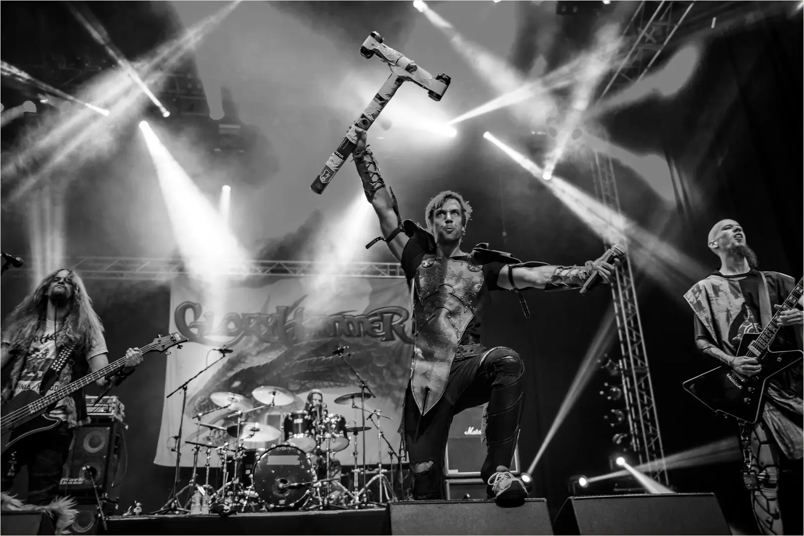 Pressefoto af Gloryhammer
