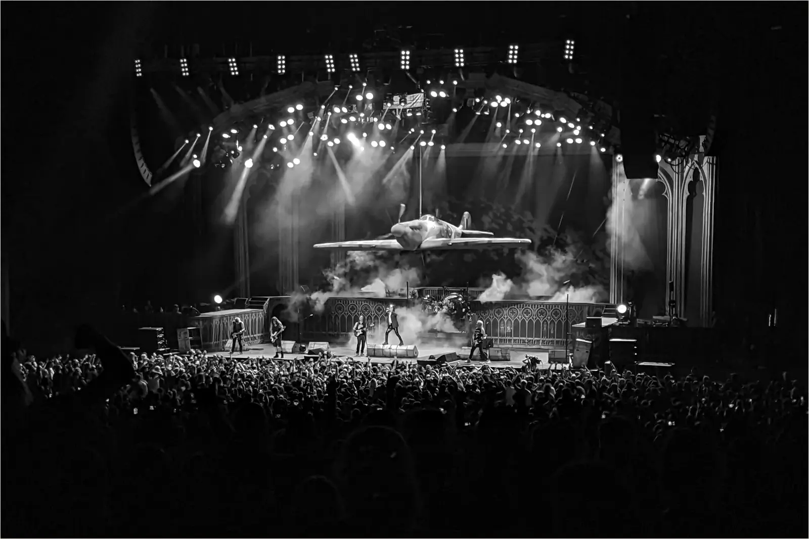 Pressefoto af Iron Maiden