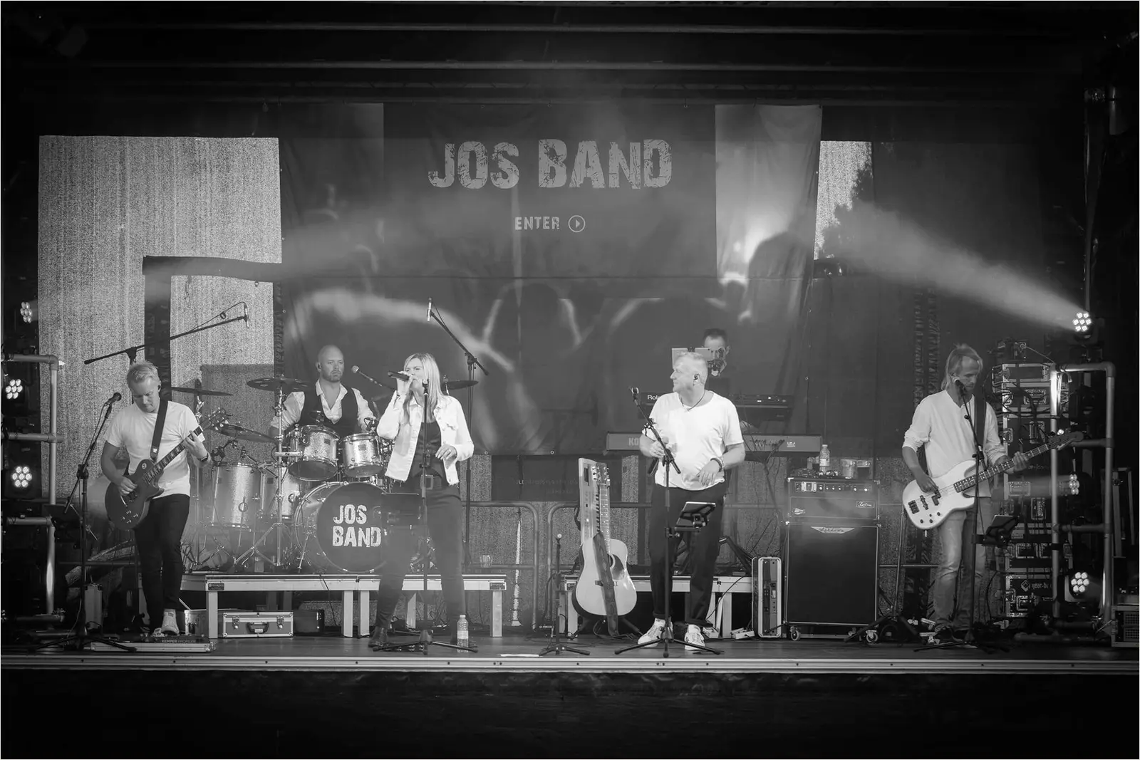 Pressefoto af JOS Band