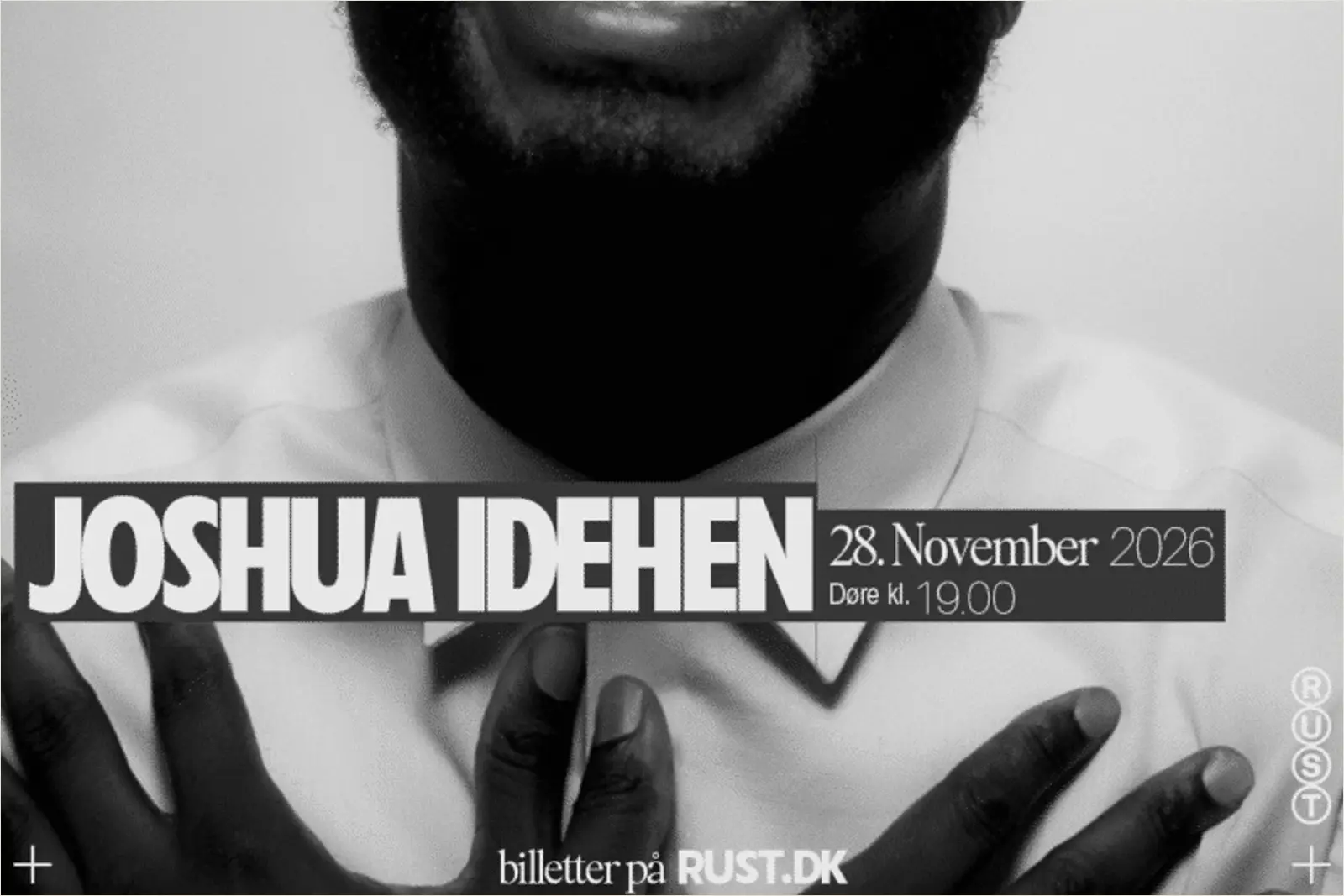 Pressefoto af Joshua Idehen