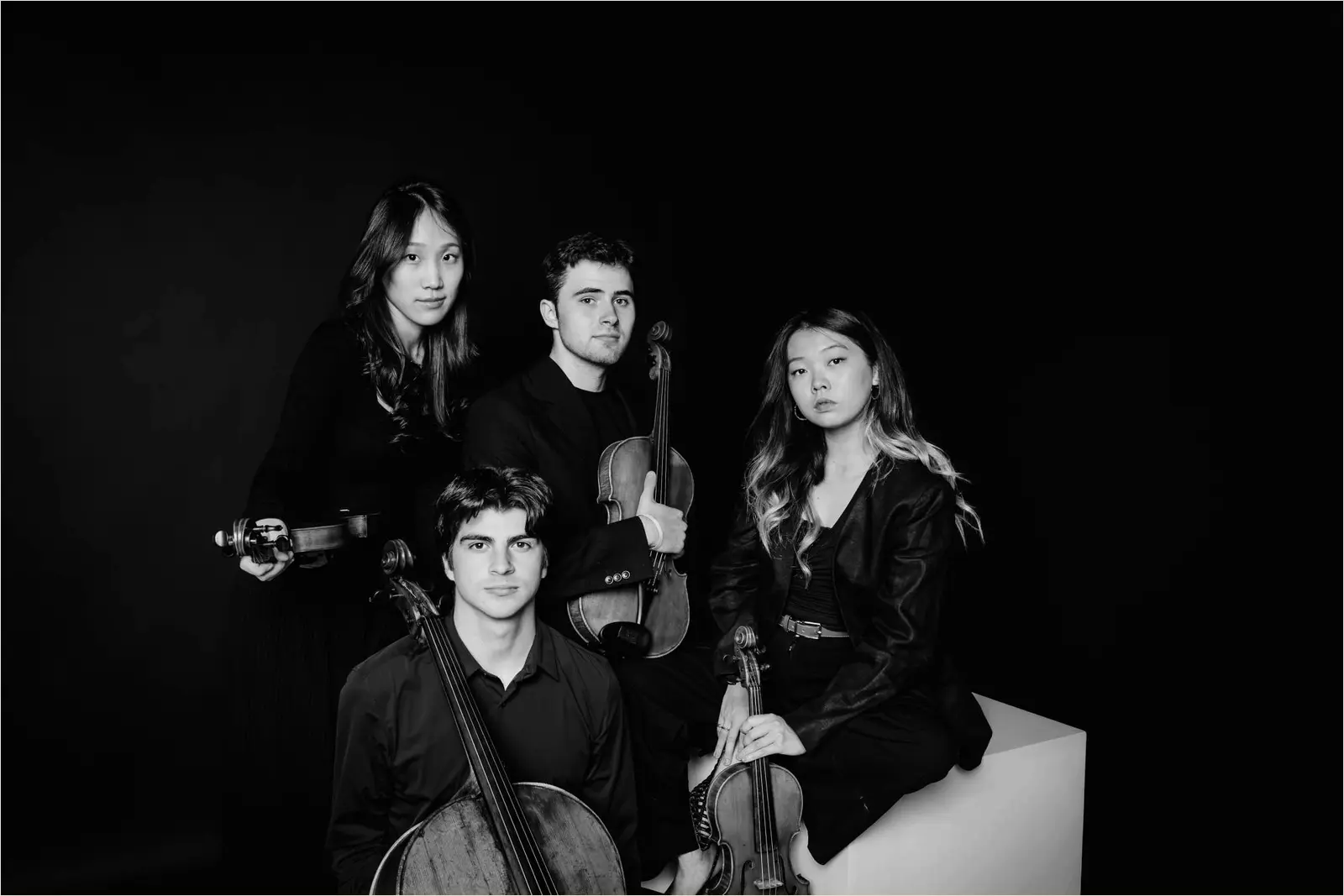 Pressefoto af Kleio Quartet