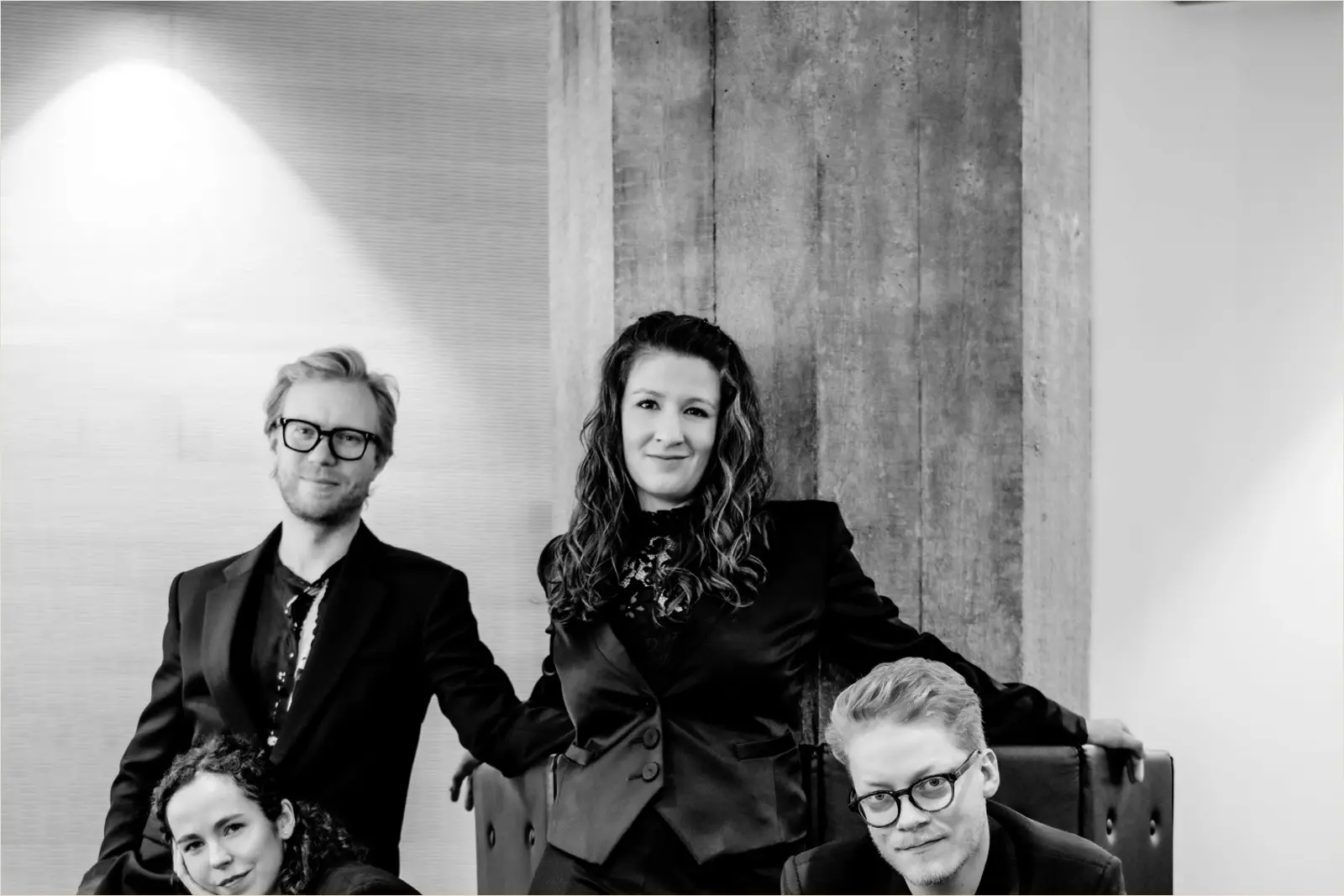 Pressefoto af Marmen Quartet