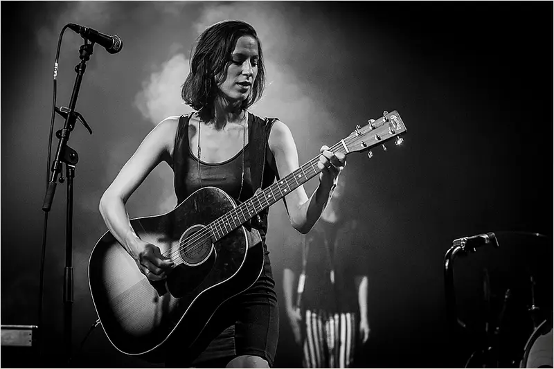 Mathilde Falch m. Band i Borgerforeningen