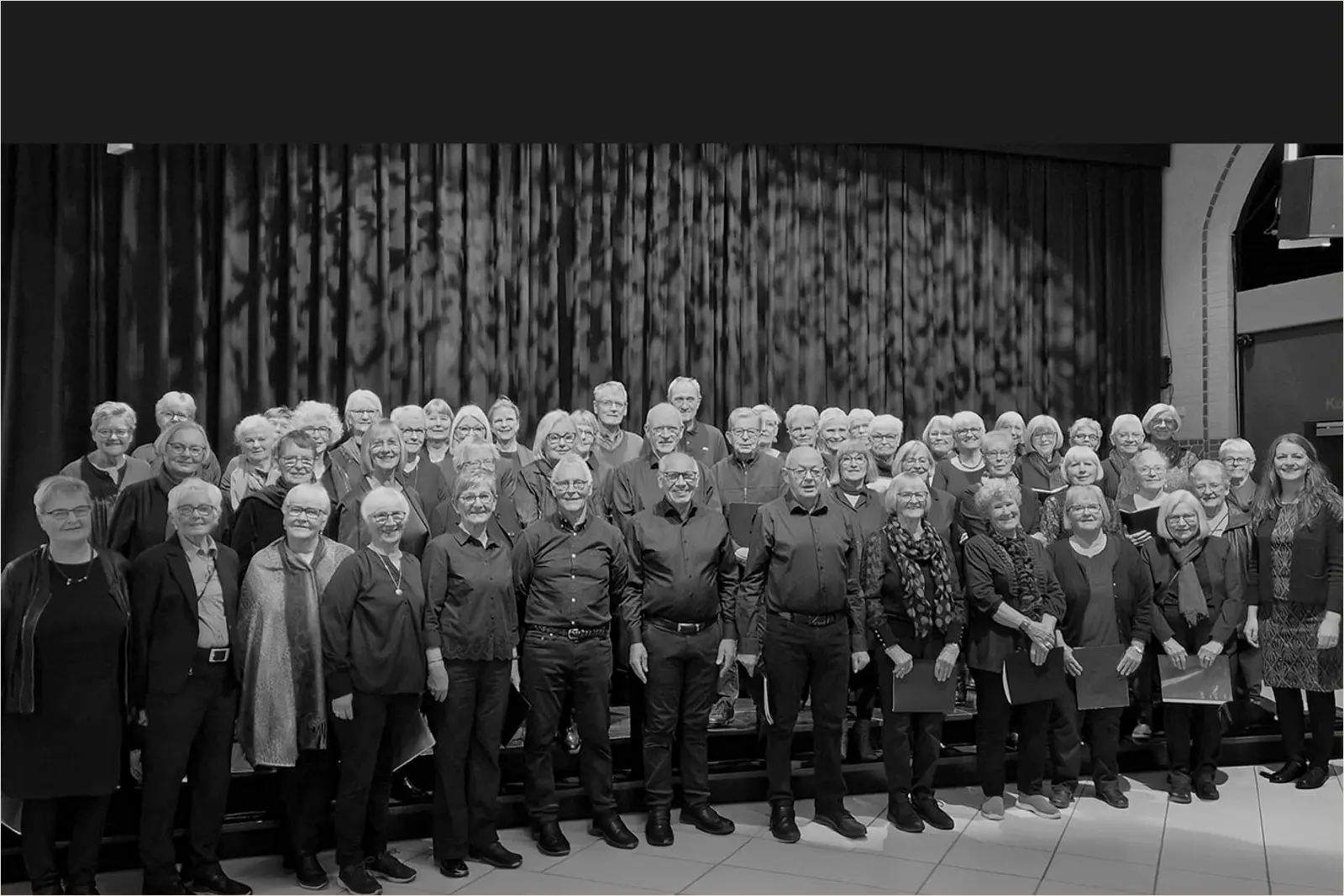 Pressefoto af Randers Seniorkor