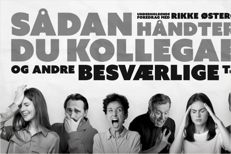 Rikke Østergaard - "Sådan håndterer du kollegaer og andre besværlige typer" i Slagelse Musikhus
