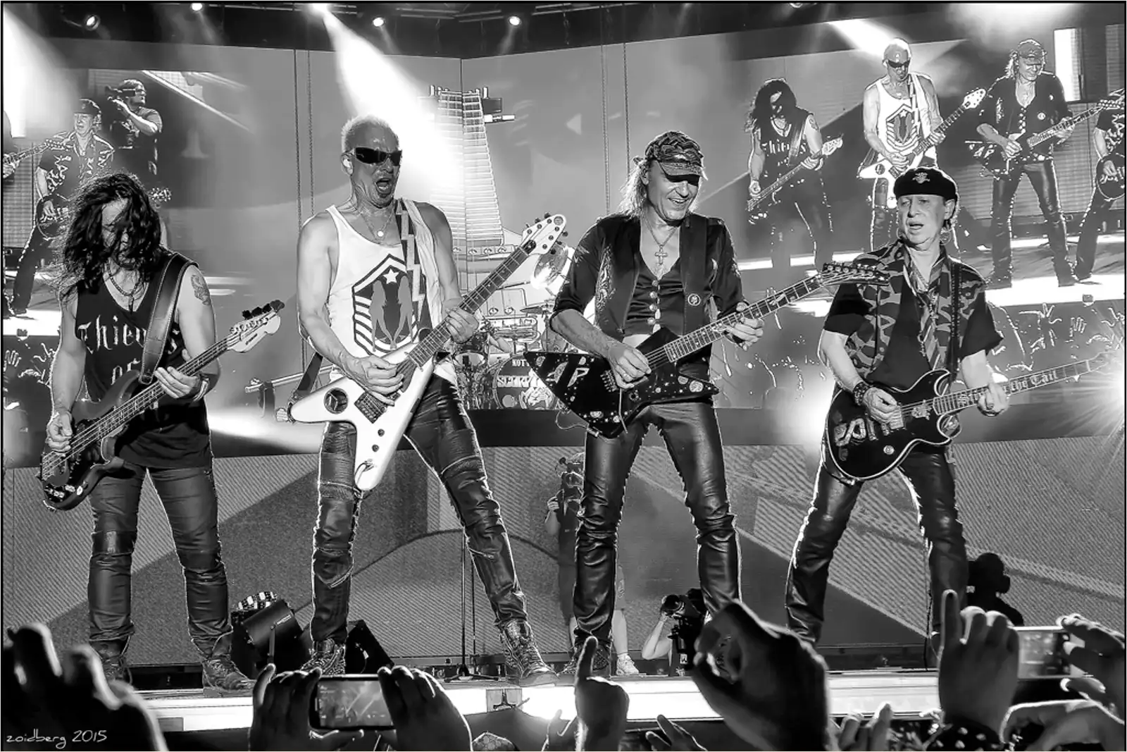 Pressefoto af Scorpions