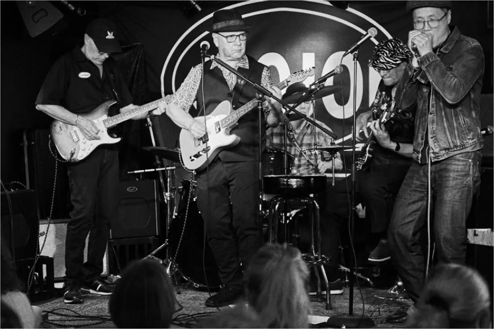 Pressefoto af THE BLUESHUSTLERS