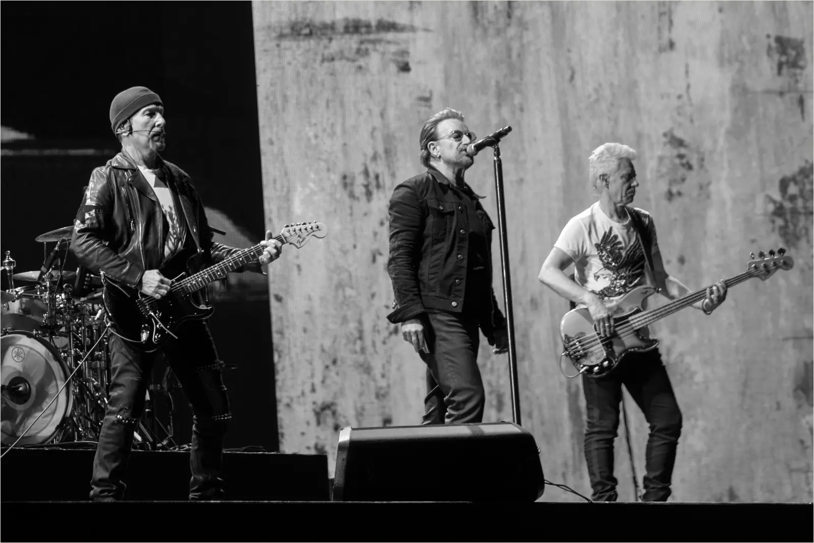 Pressefoto af U2