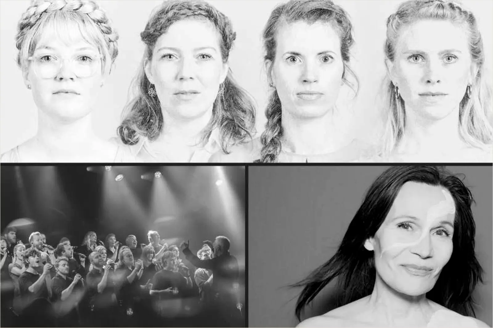 Pressefoto af Vocal Line