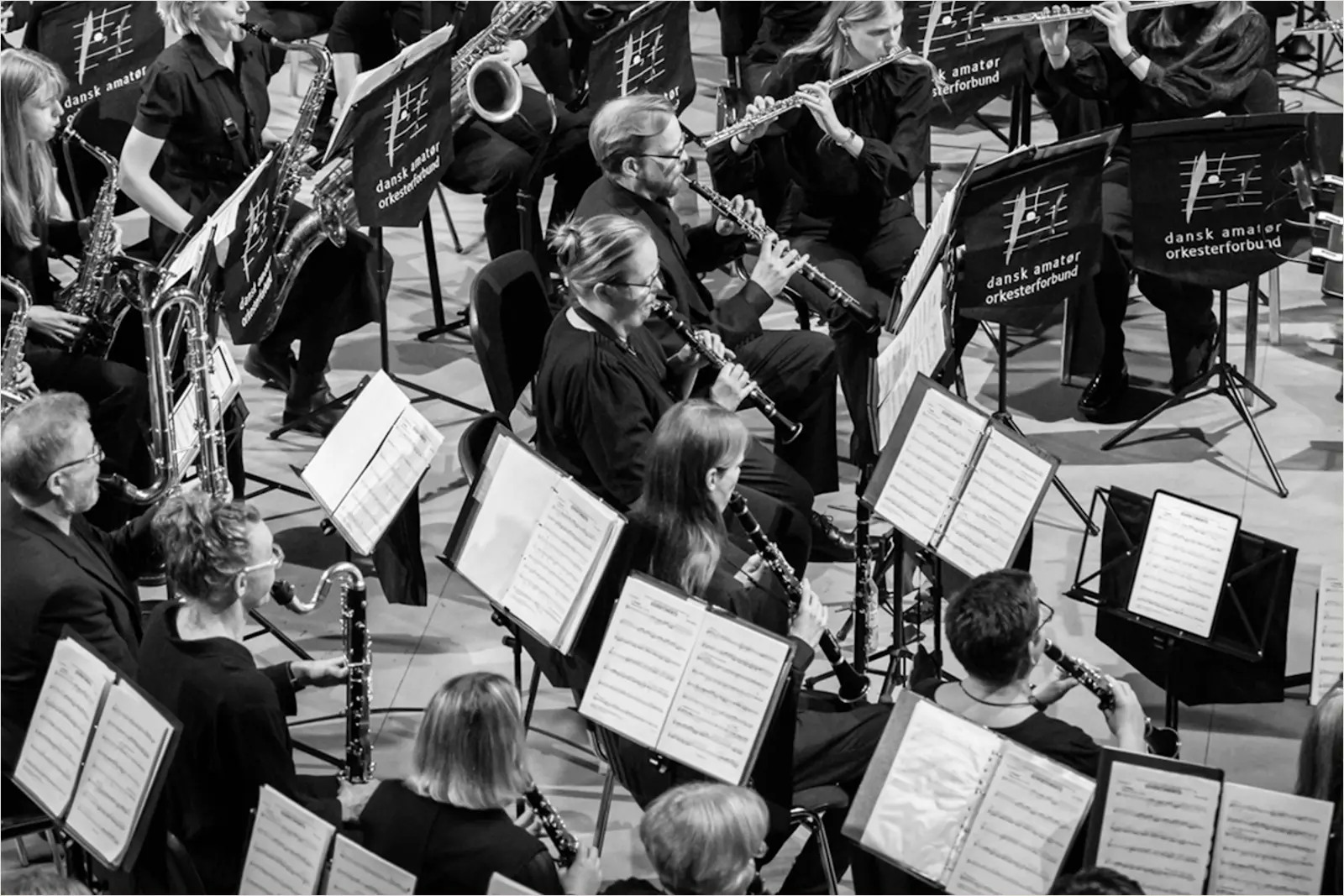 Pressefoto af Aarhus Harmoniorkester