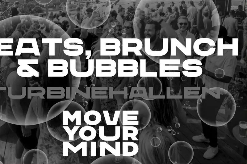 Beats, Brunch & Bubbles: Turbinehallen i Bora Bora