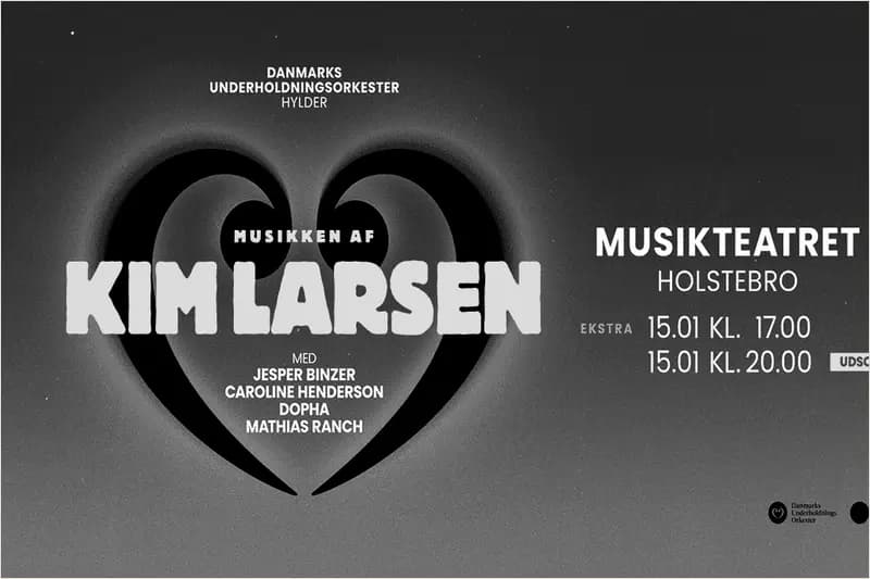 Danmarks Underholdningsorkester hylder Kim Larsen i Musikteatret Holstebro