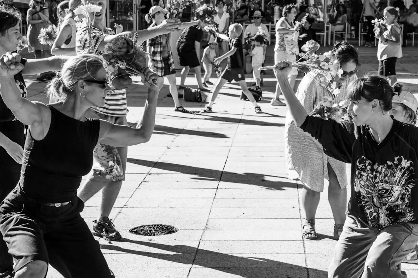 Pressefoto af Dansk Danseteaters Danseworkshop