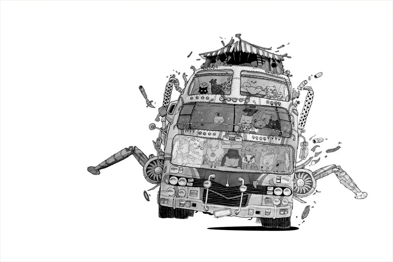 Den fantastiske bus i Skuespilhuset