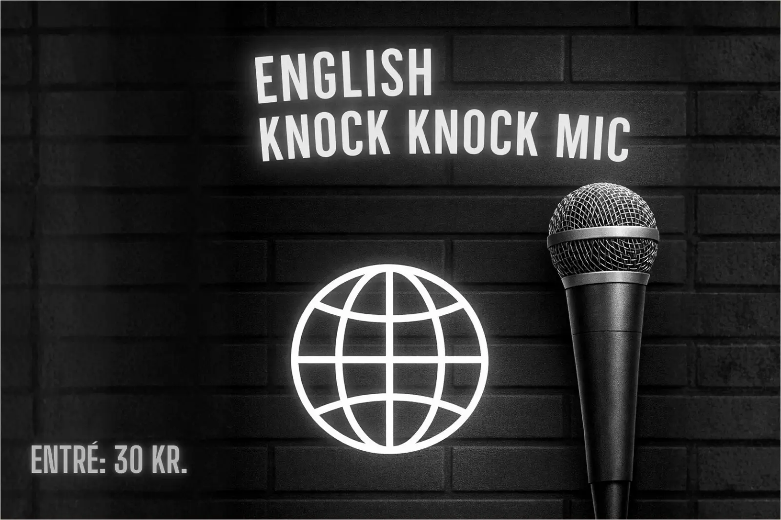 Pressefoto af English Knock Knock Mic