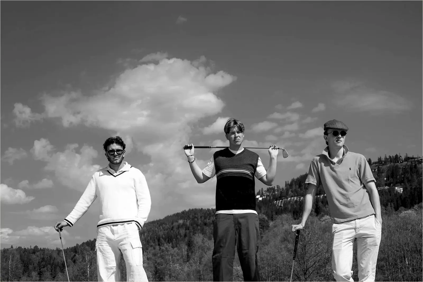 Pressefoto af Golfklubb