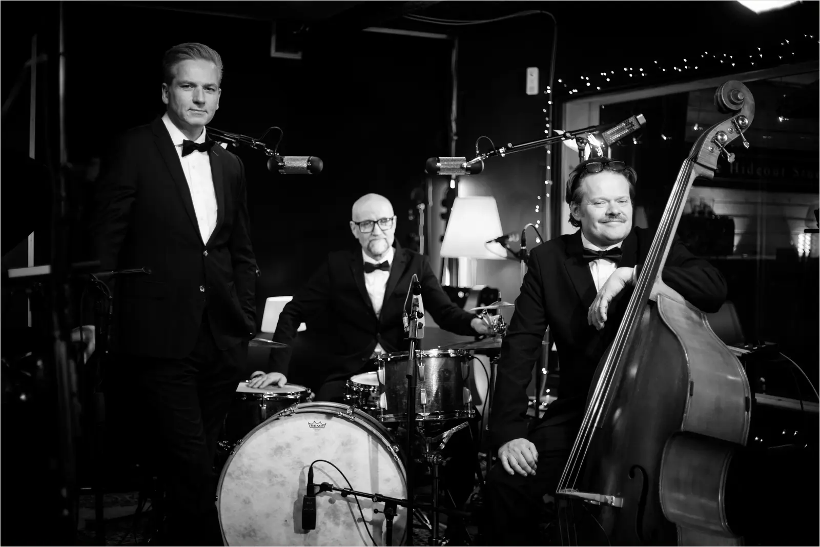 Pressefoto af Jacob Venndt’s Fabulous Swing Trio