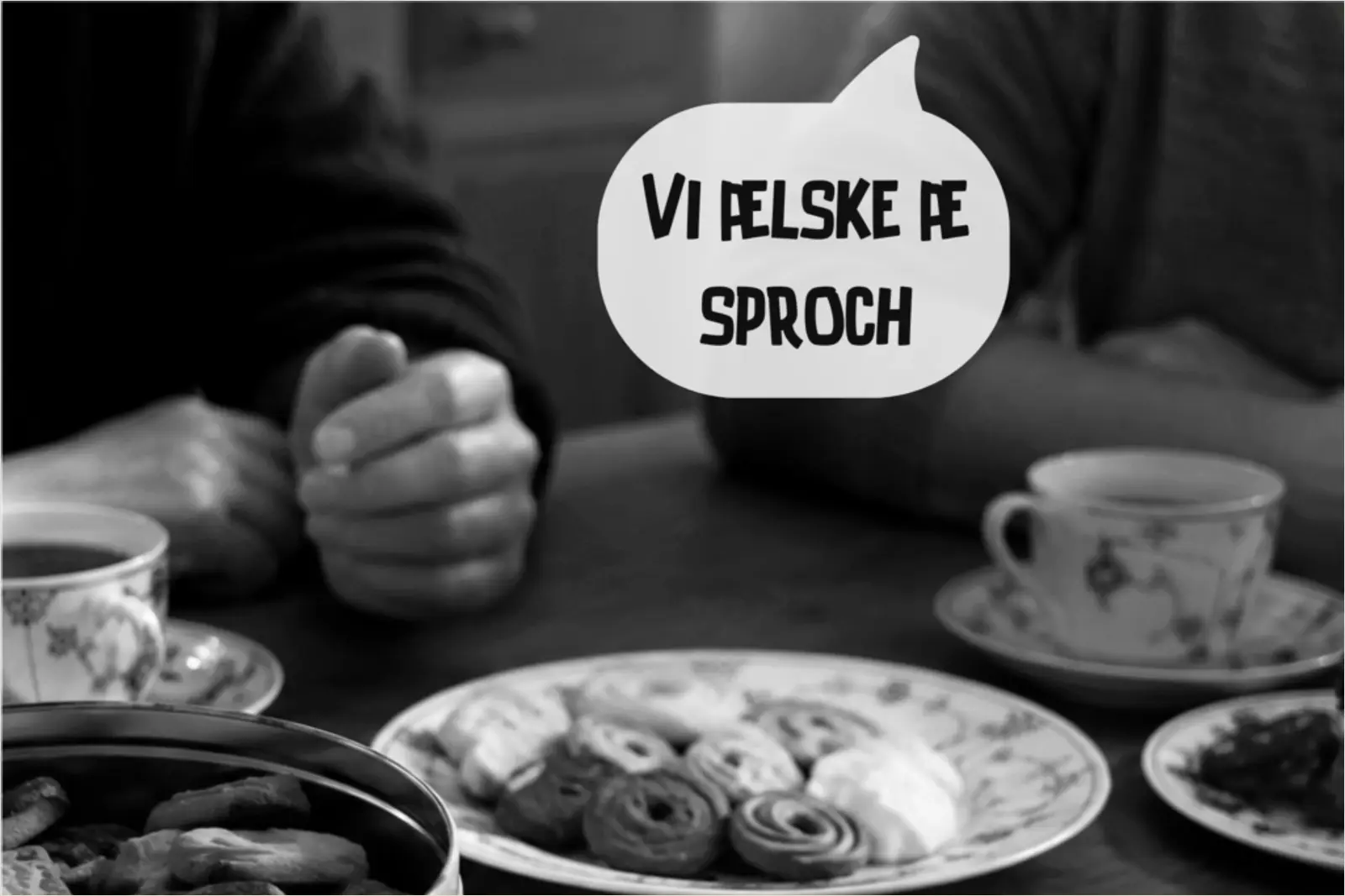 Pressefoto af Jen Ettemeje mæ æ sproch
