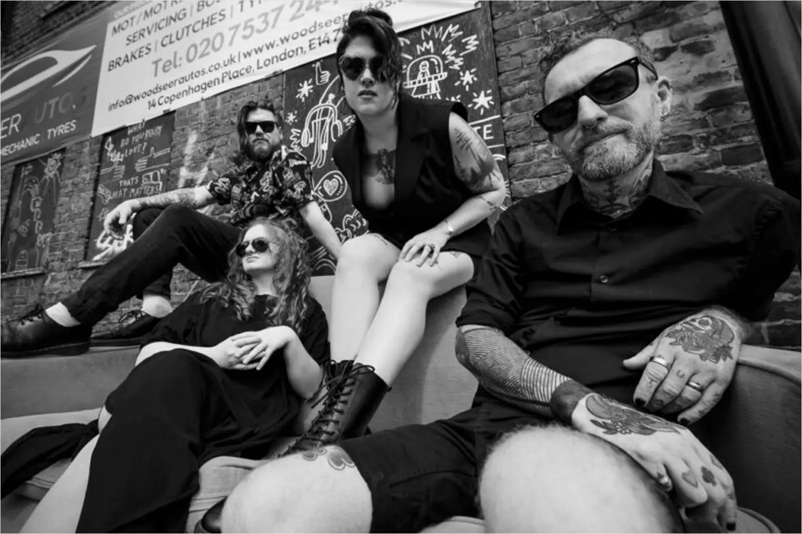 Pressefoto af Millie Manders and The Shutup