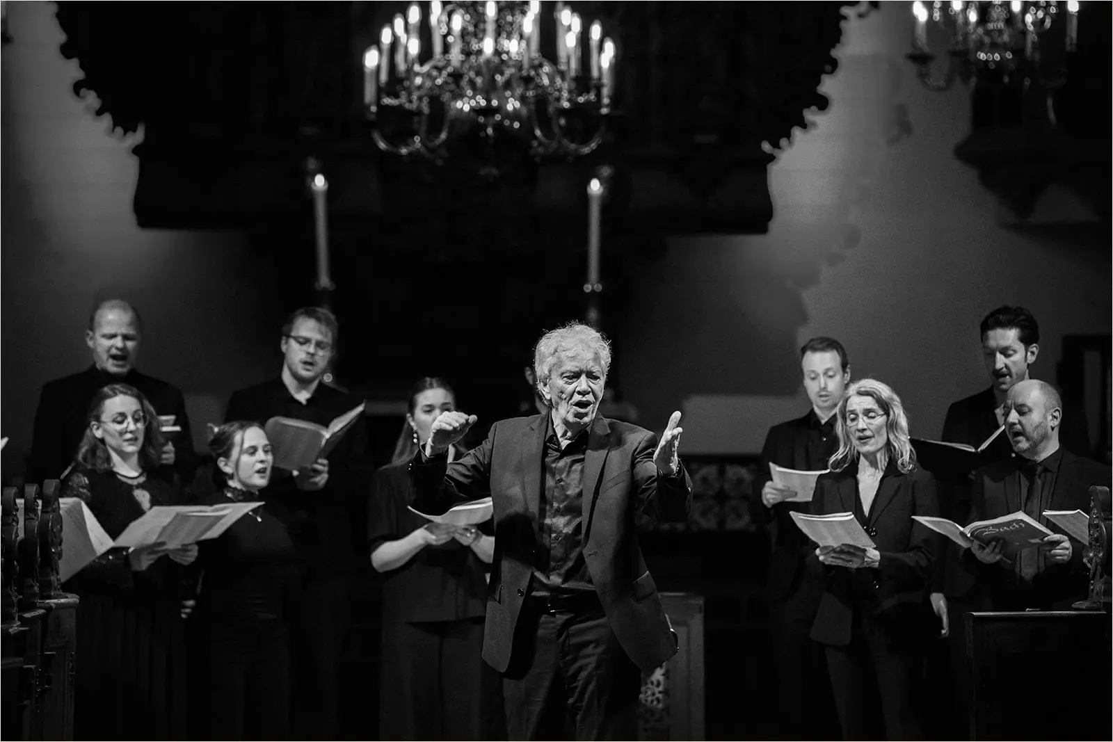 Pressefoto af Mogens Dahl Kammerkor