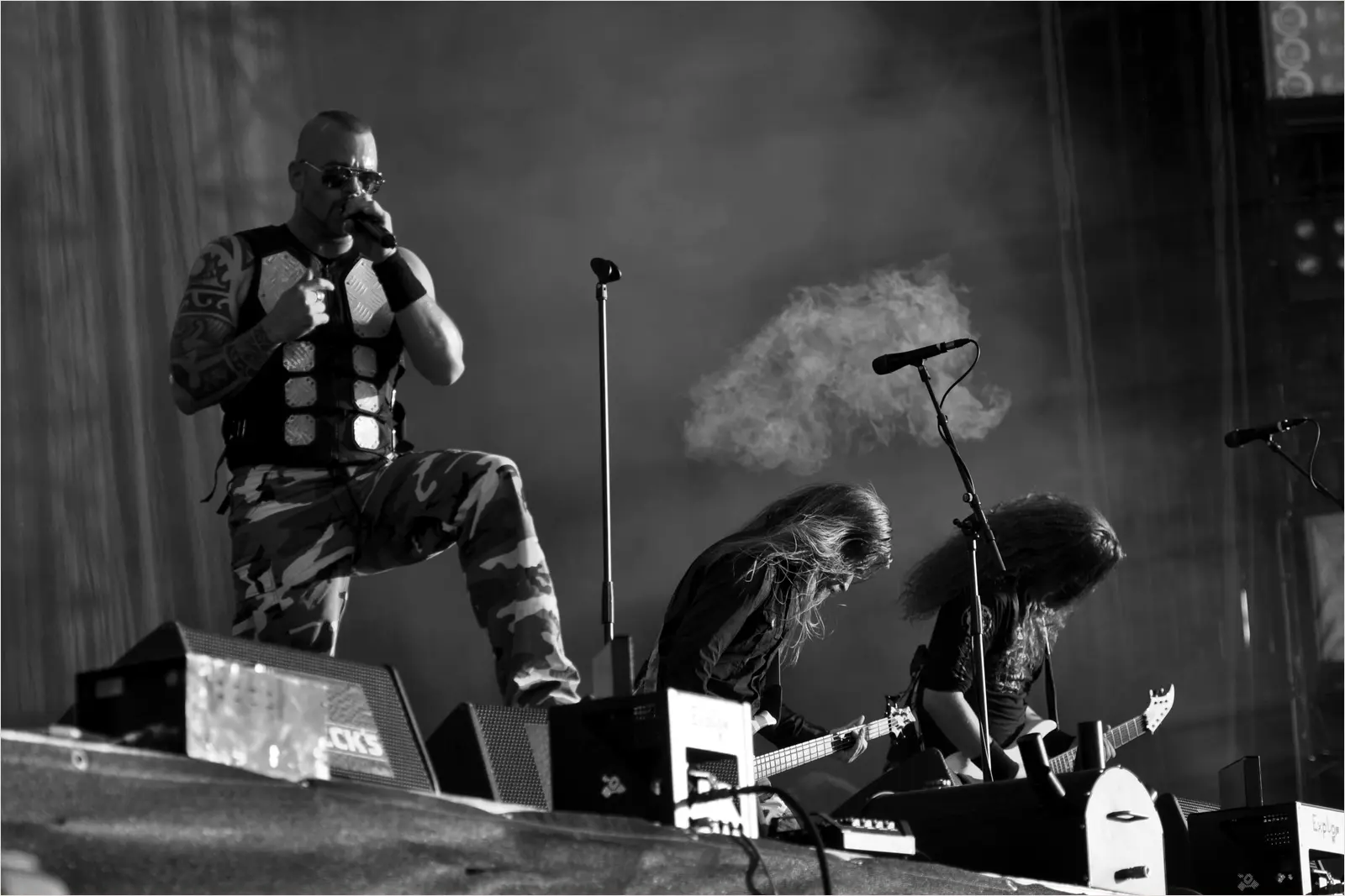 Pressefoto af Sabaton