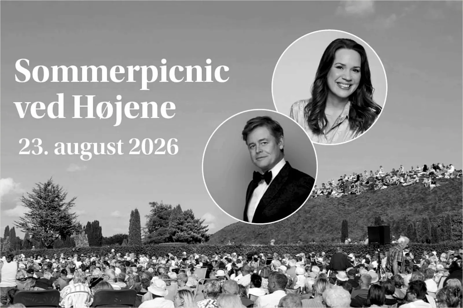 Pressefoto af Sommerpicnic ved Højene