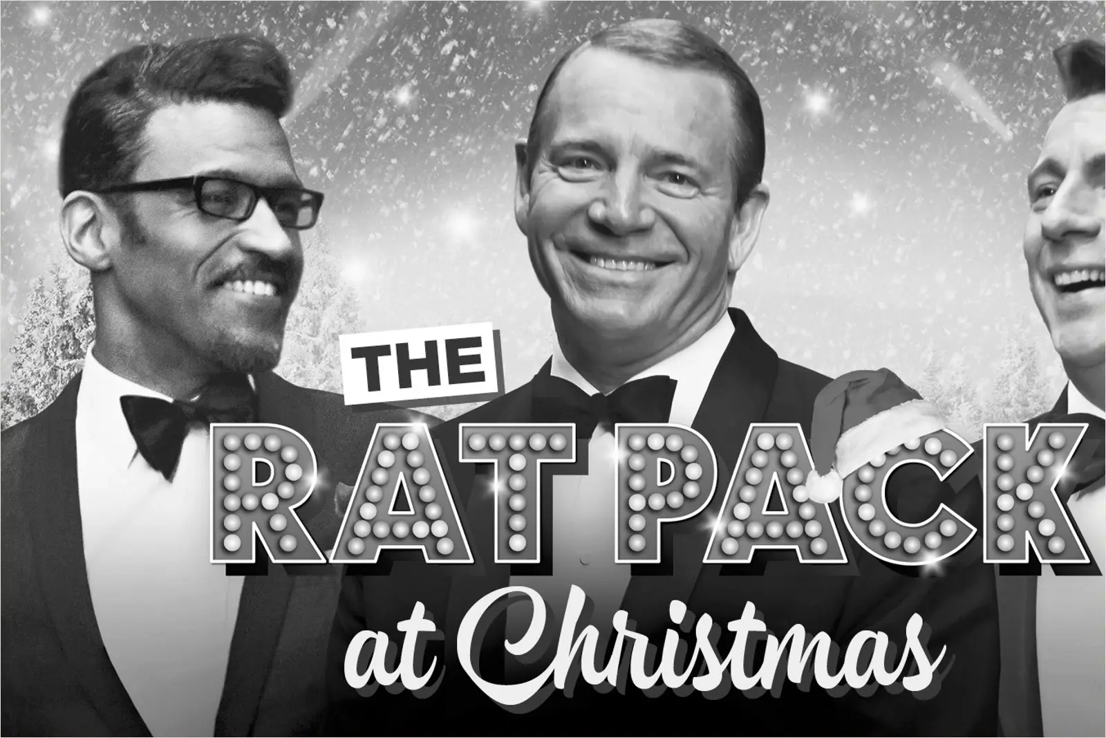 Pressefoto af The Rat Pack at Christmas