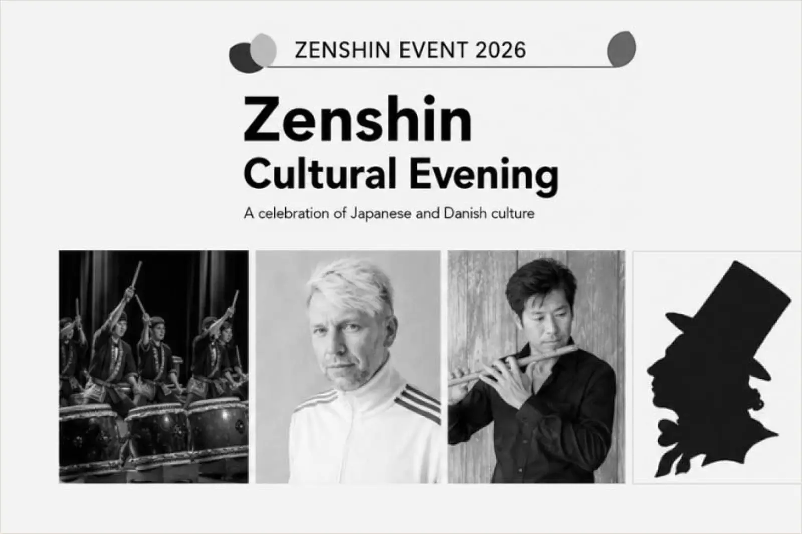 Pressefoto af Zenshin Cultural Evening